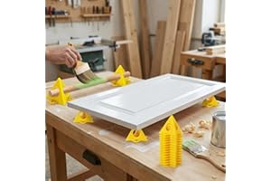 50Pcs Pyramid Painting Stands Plastic Mini Cone Paint Stands Reusable Painting Triangle Set High Strength Canvas Support for 