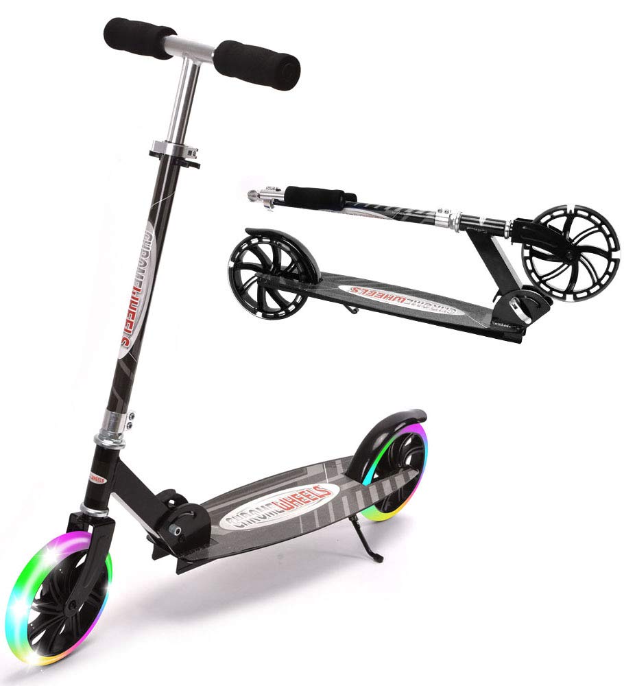 ChromeWheels Kick Scooter, Deluxe 8