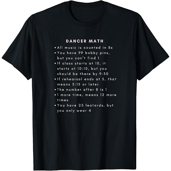 Amazon.com: One More time from top, 5,6,7,8 Funny Dance Teacher T