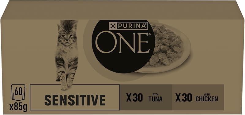 Sensitive Sorten-Mix Thunfisch und Huhn, 60er Pack (60 x85 g)