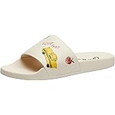 COACH Women's Udele Coated Canvas Slides
