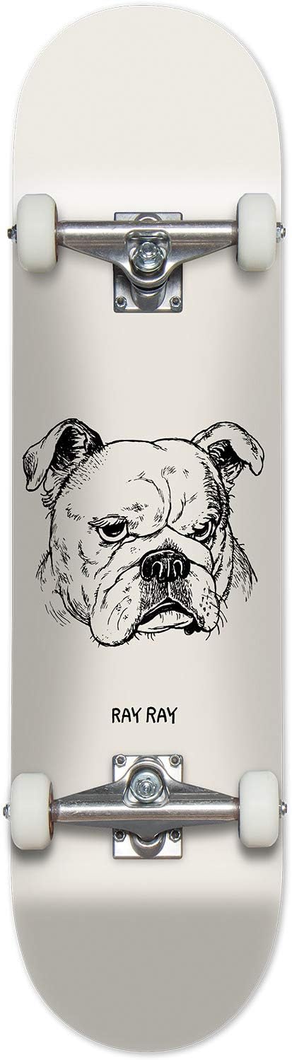 Chocolate Skateboards Raven Tershy Big Dawg White/Black Complete Skateboard - 8"