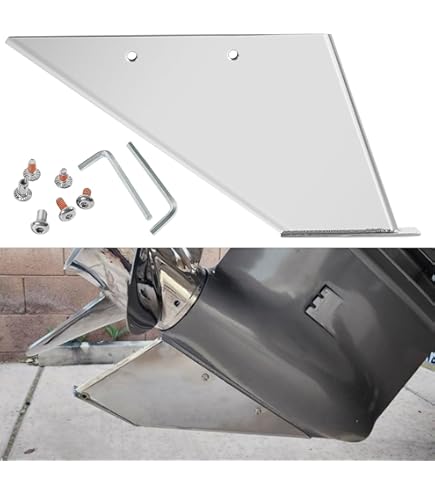 27151 Stainless Steel Skeg Guard Fix Damaged Skeg Fit For Yamaha 150 175hp 2 4 Stroke 200hp 2 Stroke Hpdi 200 Vmax 200hp 4 Stroke 2 8l I 4 300hp 4 Stroke