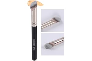 ENERGY Concealer Brush,Angled Eye Makeup Small Foundation Blending Brush for Under Eye, Nose & T-Zone – Soft Synthetic Bristl