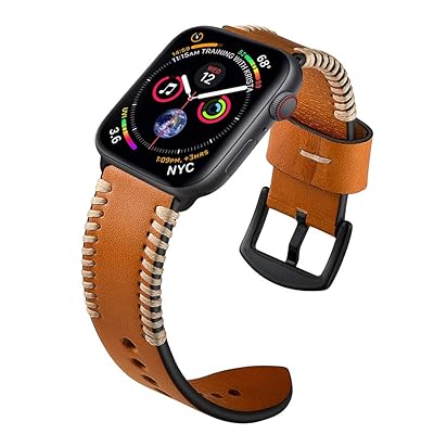 EloBeth Vintage Leather Watch Band for Apple Watch UK Ubuy