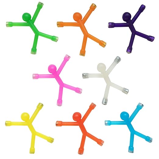 8pcs novedad Mini hombre imanes de nevera, toosunny Cute de goma ...