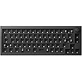 Keychron Q2 Max 65% Compact Custom Mechanical Gaming Keyboard Kit, 2.4 GHz/Bluetooth 5.1/Wired with QMK/VIA Programmable Knob, RGB Aluminum Barebones Keyboard for Mac Windows Linux - Black