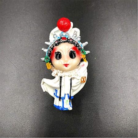 YIIVAN 1 Piezas Imán de refrigerador Pekín Opera Drama Personajes ...