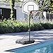 FCH Poolside Basketball Hoop Swimming Pool Kids Junior Adjustable Height Portable Basketball System Backboard Stand Pool Toy