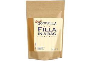 Wood Grain Filler & Putty Powder - Innovative Formula - Filla-In-A-Bag - White Oak - 12 oz By Goodfilla | Repairs, Finishes & Patches | Paintable, Stainable, Sandable & Quick Drying | Zero Waste