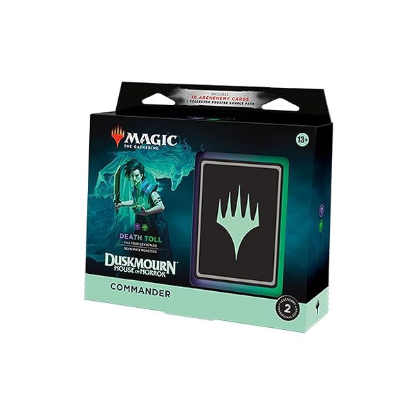 MAGIC: THE GATHERING DUSKMOURN: HOUSE OF HORROR COMMANDER DECK - DEATH TOLL - Korting Discount Outlet MAGIC: THE GATHERING DUSKMOURN: HOUSE OF HORROR COMMANDER DECK - DEATH TOLL - Korting Discount Outlet