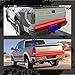 YITAMOTOR 60 inches LED Truck Tailgate Light Bar Strip, Double Row, Flexible Red White Reverse Stop Turn Signal Running Lights Stip for SUV RV VAN Trailer Pickup Car Towing Vehicle, No-Drill