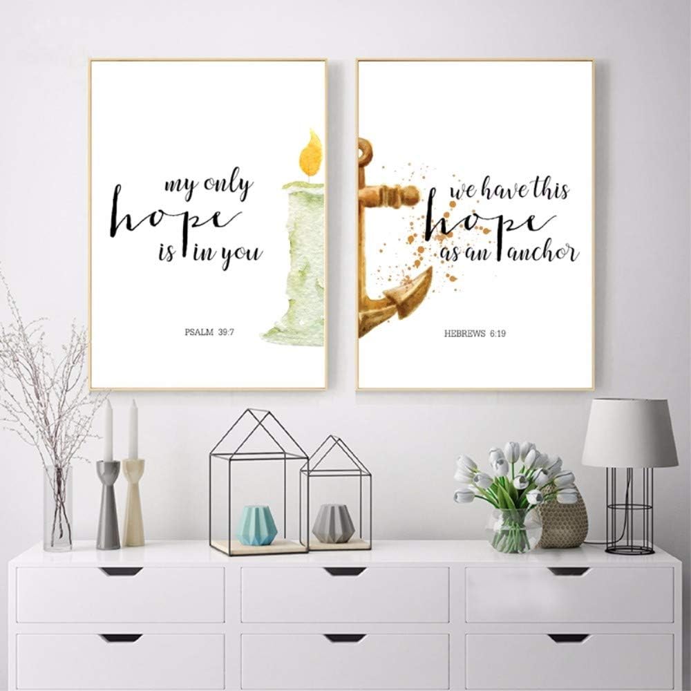 qiumeixia1 bible verses hope quotes canvas posters print scripture