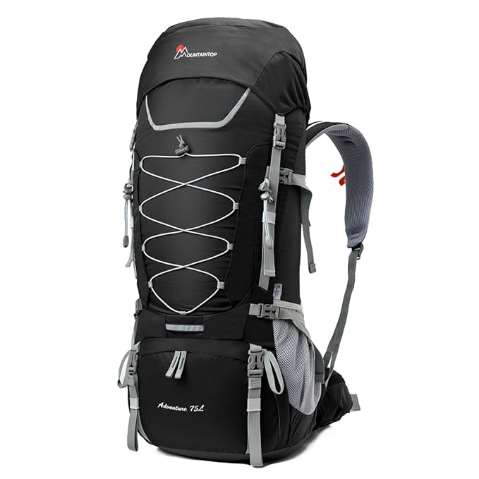 Mountaintop 80L Internal Frame Backpack Hiking Backpack
