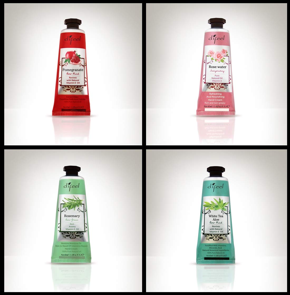 Difeel Luxury Hand Creams 6and6 Piece Collection : Beauty