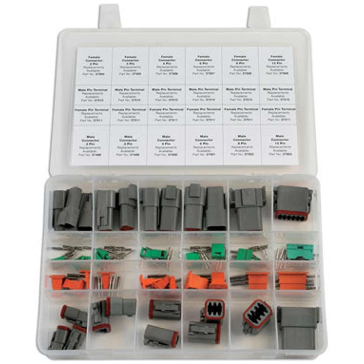 Connect 37415 Assorted Deutsch DT Connector Kit 22pc