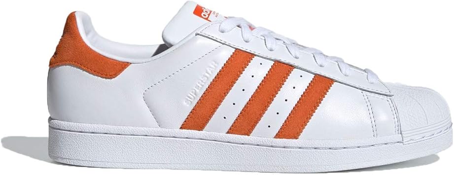 Amazon Co Jp アディダス Adidas スーパースター Superstar ランニングホワイト オレンジ ランニングホワイト Ee4472 アディダスジャパン正規品 28 5cm スポーツ アウトドア