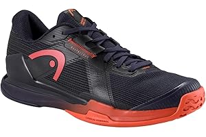 HEAD Sprint Pro 4.0 Men's Indoor Court Shoe (Dark Blue/Red)