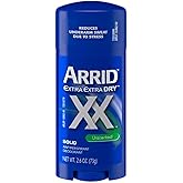 Arrid Xx Solid Antiperspirant &amp; Deodorant, Unscented - 2.6 Oz (77 G), 2.6 Oz