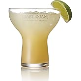 Bartesian Cocktail Glass Sets - Stemless Margarita Drinking Glassware for Cocktails & Mocktails - Bar Glasses for Martini, Margarita, Pina Colada, Whiskey Sour, Old Fashioned - Set of 2