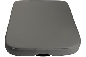 Dasbecan Center Console Lid Compatible with 2002-2012 Dodge Ram 1500 2500 3500 Replace WP051DVAA Armrest Cover Replacement Gr