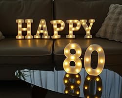 IFDGCTK Light Up Numbers, Led Letters Lights 10
