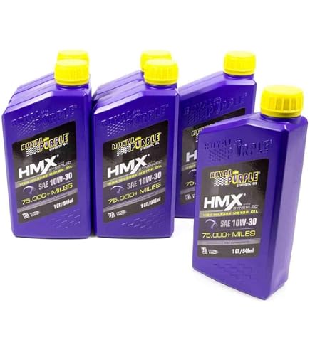 Amazon.com: Royal Purple HMX High Mileage 5W30 Motor Oil 5 qt Case