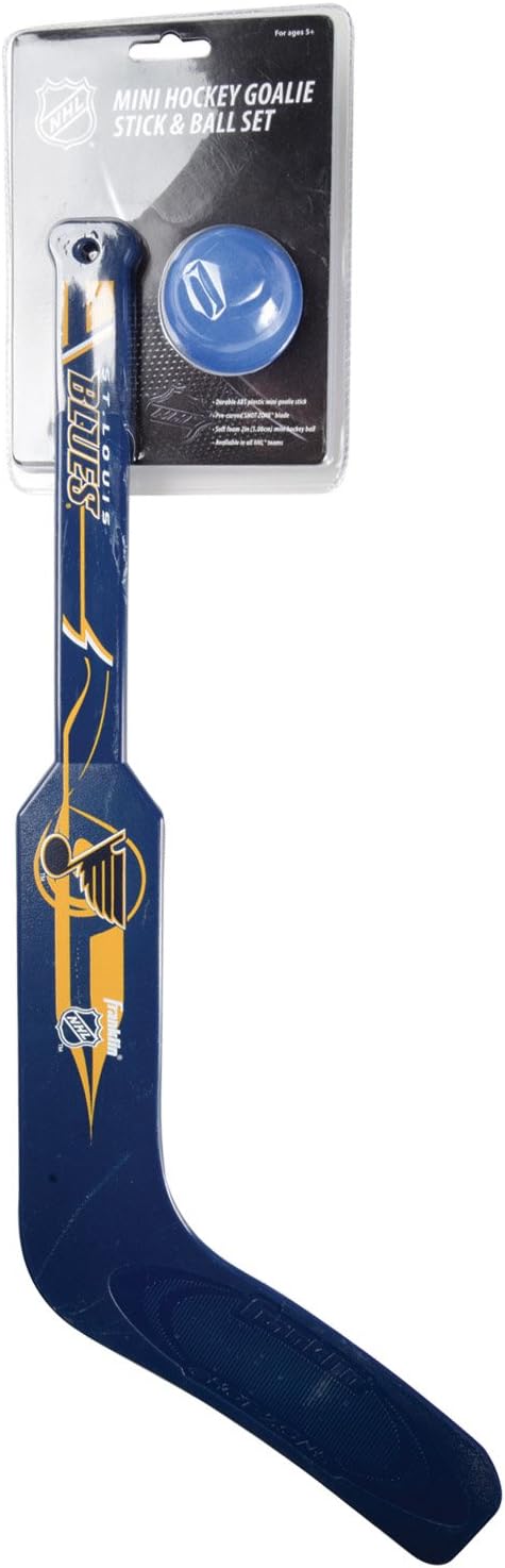 Franklin Sports NHL St. Louis Blues Team Mini Hockey Goalie Stick Set : Sports & Outdoors