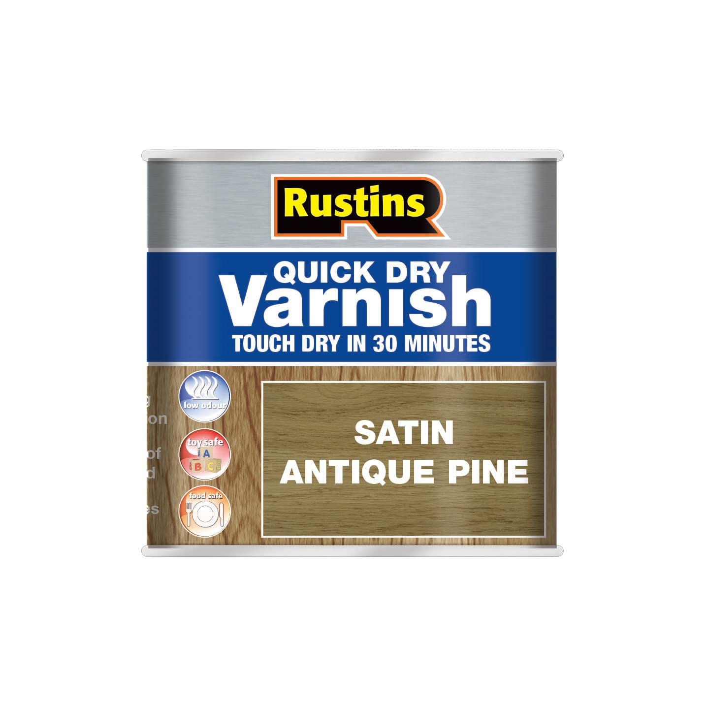 Rustins Quick Dry Varnish Antique Pine 250ml