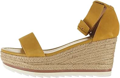 Amazon.com | Marc Fisher Leather Suede Espadrille Wedges ...