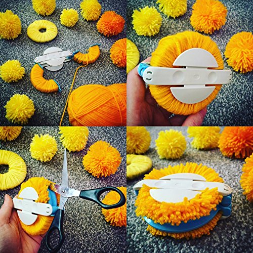 5 Dometool+Pompom+Weaver+Needle+Knitting