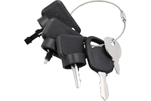 5 X Lawn Mower Ignition Key Kit Compatible with John Deere Toro Exmark MTD Cub Cadet Troy Bilt AYP Craftsman Ariens Gravely P