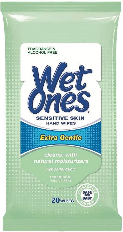 wet wipes for sensitive skin