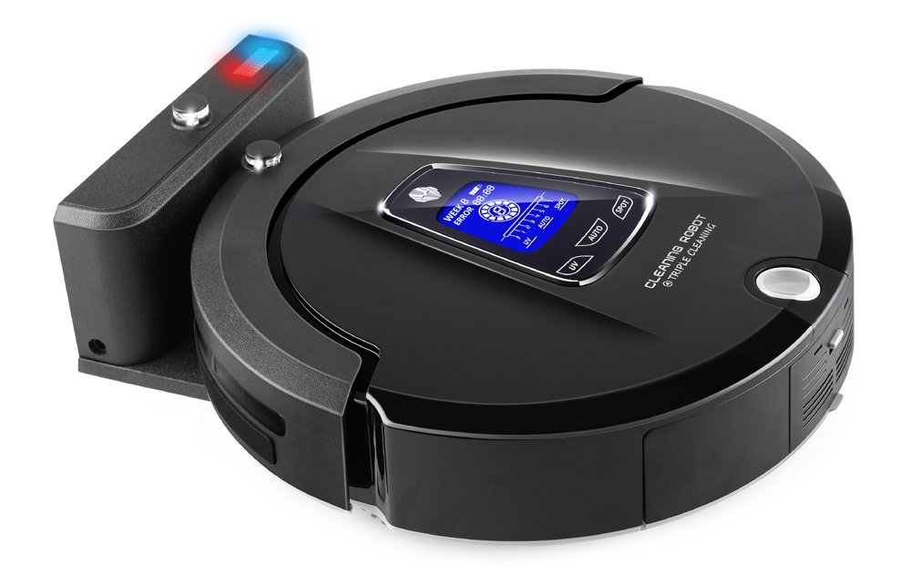 Wizzit Fully Automatic ABS Plastic Vacuum Cleaner, 4 In 1 Cleaning