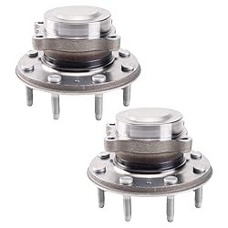 TRQ 2 Piece Front Wheel Bearing & Hub Assembly Set
