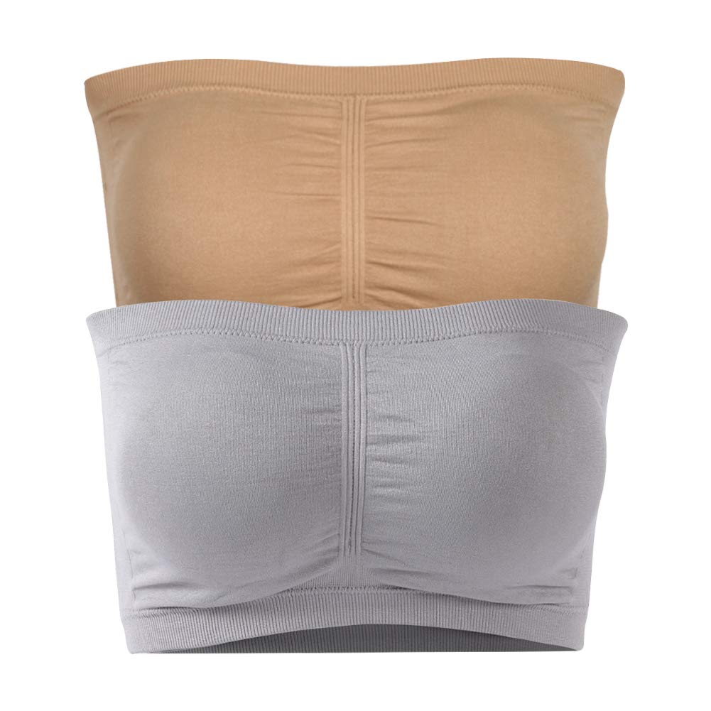 Strapless Wireless Bra, Women's Comfort Breathable Invisible Push Up