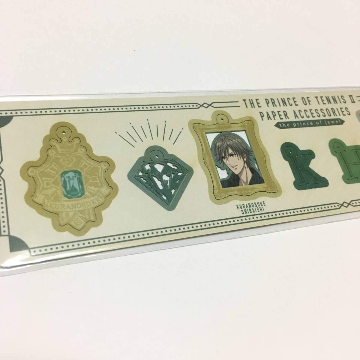 Amazon 新テニスの王子様 四天宝寺中学校 ペーパーアクセサリー ピアス イヤリング 白石 蔵ノ介 財前 光 ジュエリー 通販