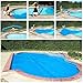 Solar Roller ® Cover Stick (+3900 Sold) - Rolls Free Form Pools in Sections, Like Pieces of a Puzzle