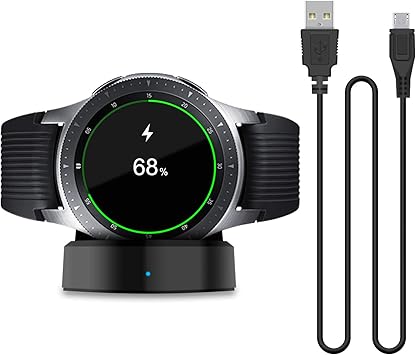 FASTSNAIL Cargador para Samsung Galaxy Watch 42 mm/46 mm, Cargador ...