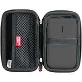 Hermitshell Travel Case for NIIMBOT Label Maker Machine D11 Label Printer (Black)