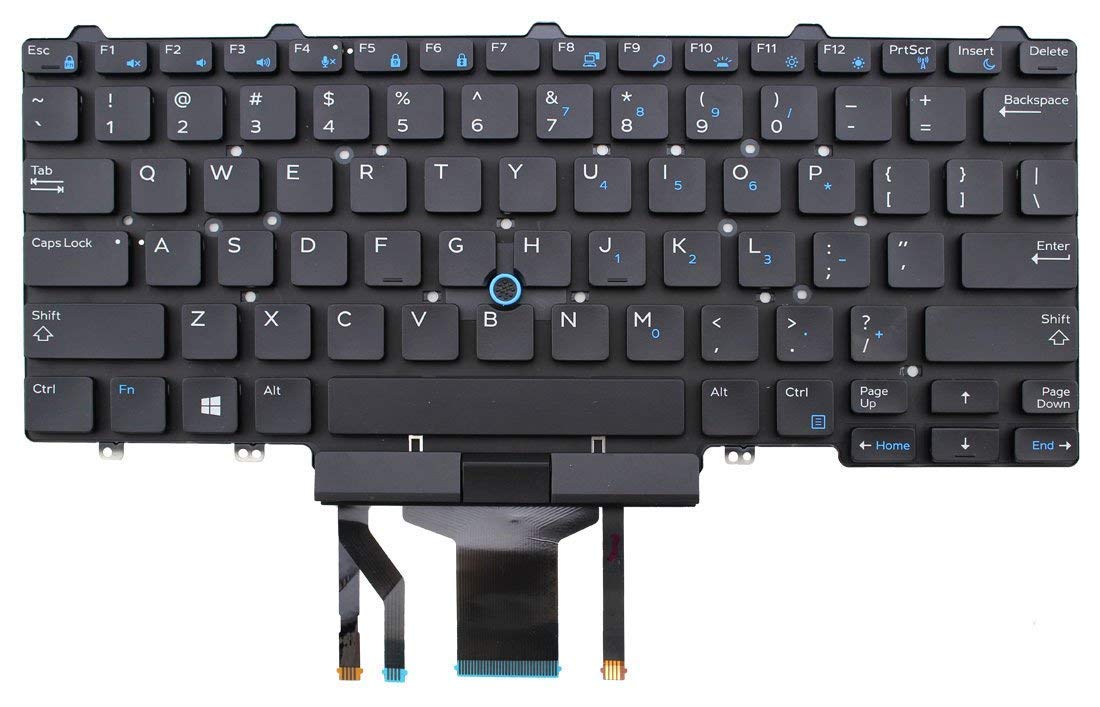 Original New For Dell Latitude 3340 E5470 E7470 Keyboard Us Black With Backlit Buy Online In Mongolia At Mongolia Desertcart Com Productid