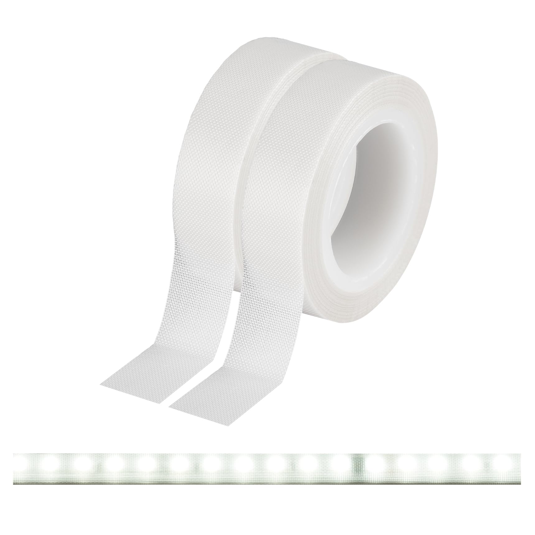 Meking 2PCS LED Light Strip Masking Tape 0.59 in x 32.8 ft Lighting ...