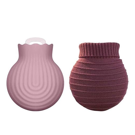 GSYYSZD Botella de Agua Caliente de Silicona, se Puede Calentar en ...