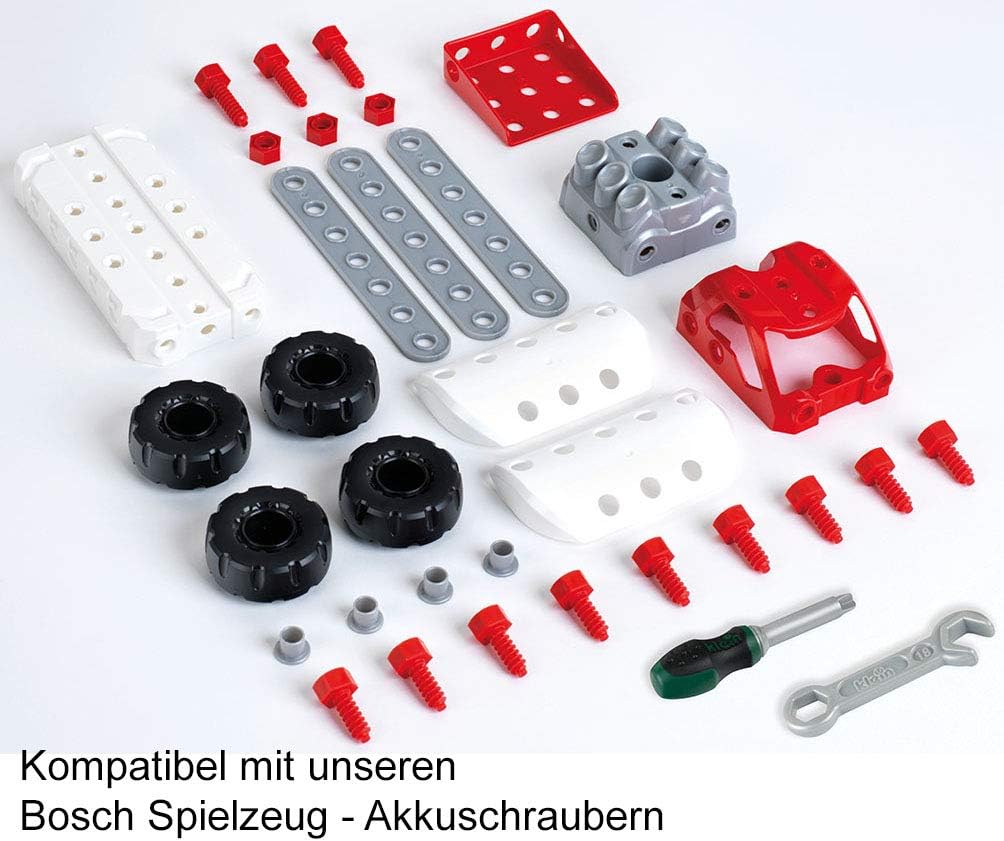 Theo Klein 8793 - Bosch 3 In 1 Racing Team Construction Set, Multicolour, Multicolor, 1:64 - Image 3