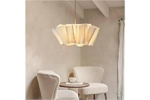 Nordic Vintage Fabric Chandelier Simplistic Suspension Lighting Fixtures Kitchen Island Bedroom Living Room Study Japan Style