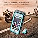 iPhone 5S Waterproof Case, eFond iPhone SE Waterproof Case IP68 Certified Shockproof Durable Slim Fit Full-Sealed Hard Cover with Touch ID Snow Dust Dirty Proof Case for iPhone 5 5S SE [Teal Blue]