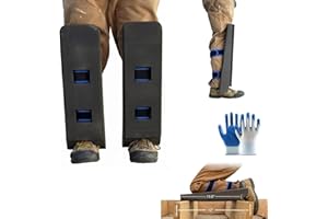 Crawler Climber Knee Pads - Self-Supporting Attic Crawling Kneepads, Adjustable Foam Support for Joist Spacing, Lightweight W