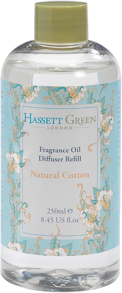 Hassett Green London 250ml Cotton Reed Diffuser Refill - Soft Floral Scent
