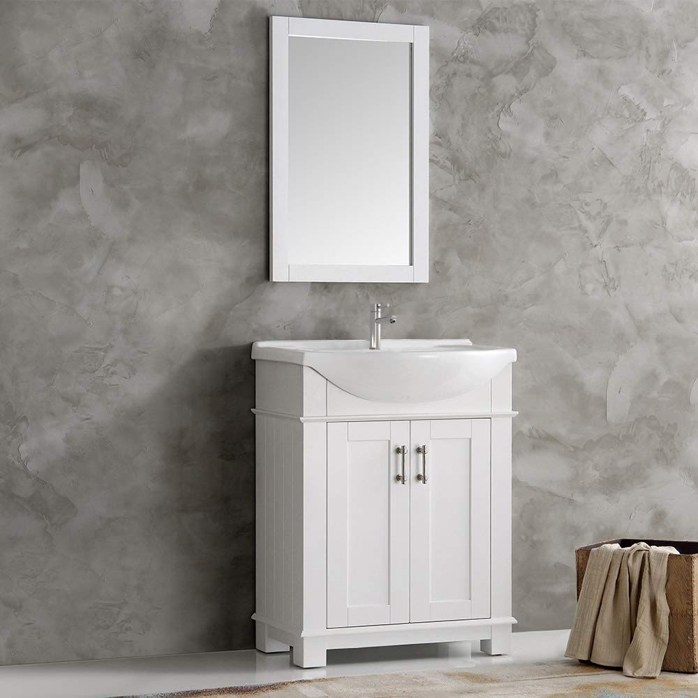 Kitchen Bath Fixtures Fresca Hartford 30 White Traditional Bathroom Vanity Tools Home Improvement Smkbinaputracihampelasschid