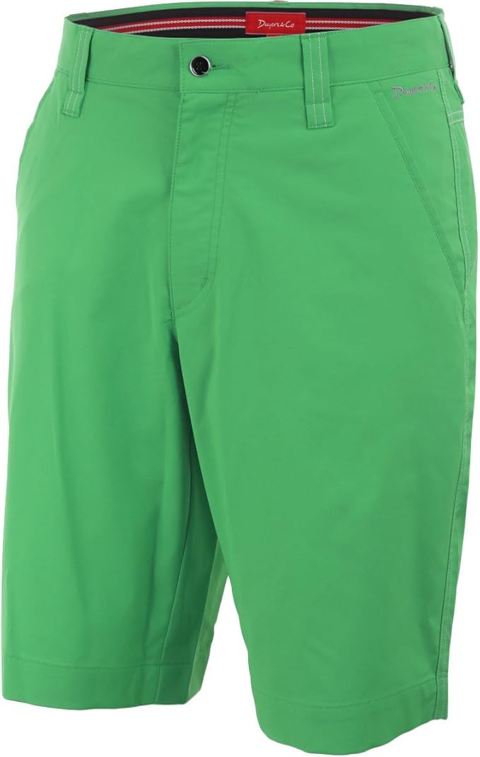Dwyers & Co New 2015 Mens Golf 2.0 Tech Performance Shorts 34" Green